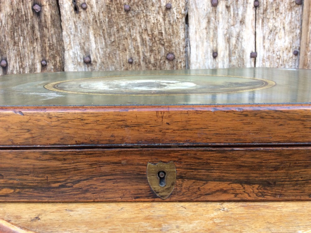 A Regency decorated shell box View III