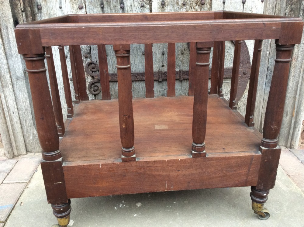 An 18thC mahogany oversized country house canterbury View VII
