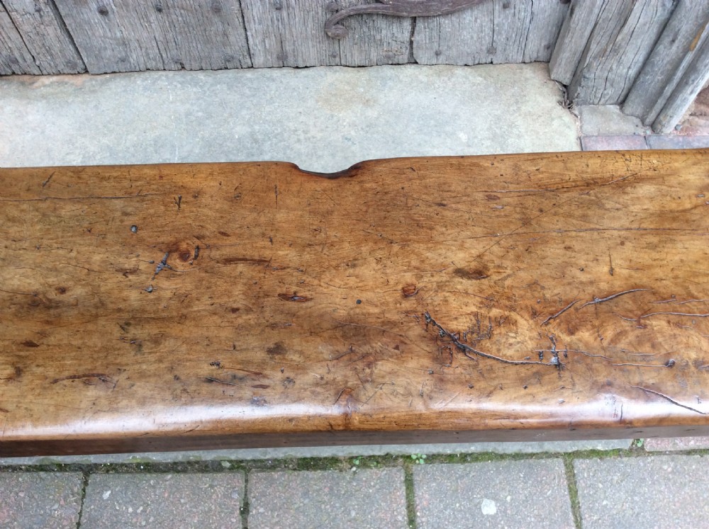 An 18thC Welsh primitive bench  View IV