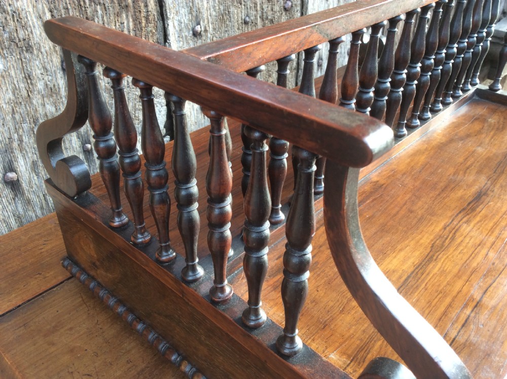 A Regency rosewood book holder View VI