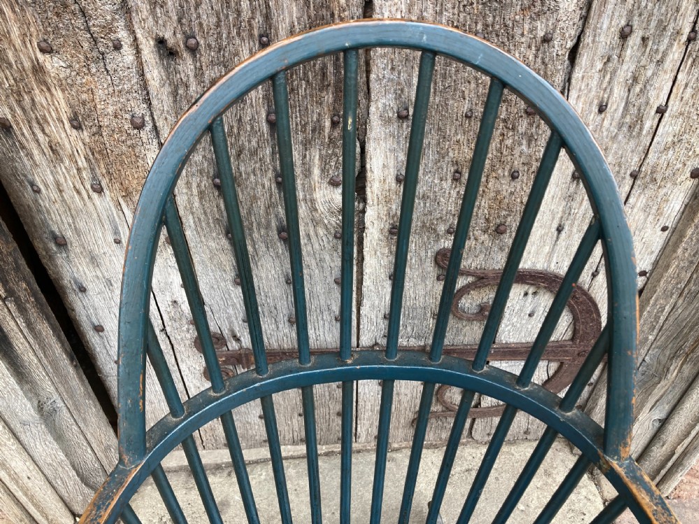 c 1800 painted Windsor chair attributable to Gillows of Lancaster View IV