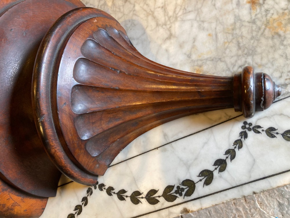 A pair of 19th century mahogany wall brackets View IV