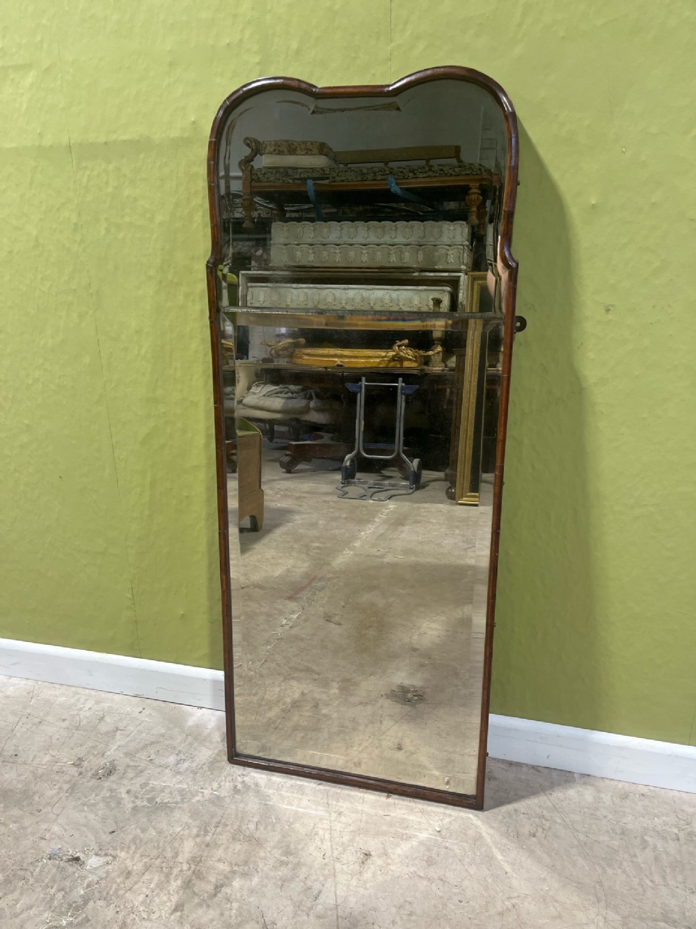 18th Century Walnut Mirror