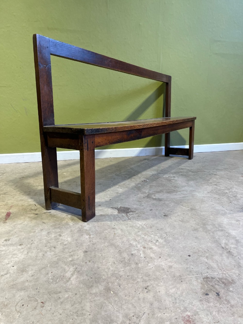 19th Century Silhouette Bench