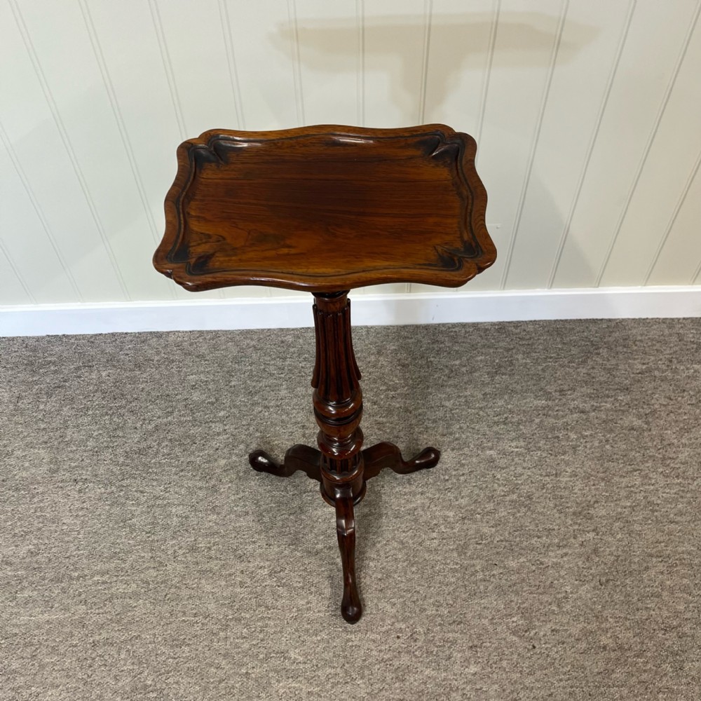 Regency 19th Century Rosewood Flower Table
