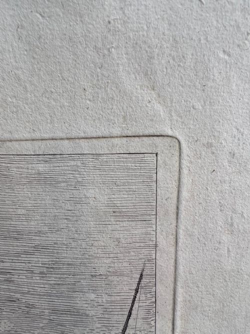 C1770S ETCHING ON PAPER ITALY VENETIAN ARCHITECTURAL CAPPRICCIO ZILOTTI 2 - ADDITIONAL PHOTO 9
