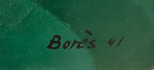 1941 OIL ON CANVAS GROUP OF WOMEN SIGNED BORES - ADDITIONAL PHOTO 3