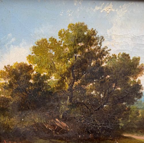 OIL ON CANVAS C1880 GEORGE LENNARD LEWIS 1826 1913 SHEEP - ADDITIONAL PHOTO 2