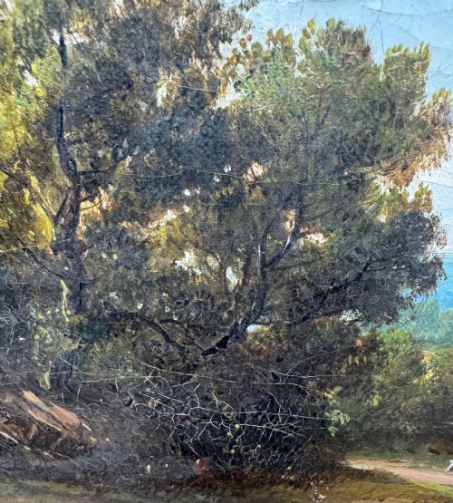 OIL ON CANVAS C1880 GEORGE LENNARD LEWIS 1826 1913 SHEEP - ADDITIONAL PHOTO 5