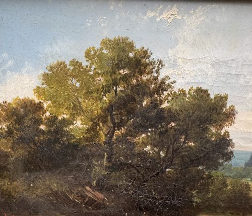 OIL ON CANVAS C1880 GEORGE LENNARD LEWIS 1826 1913 SHEEP - ADDITIONAL PHOTO 6