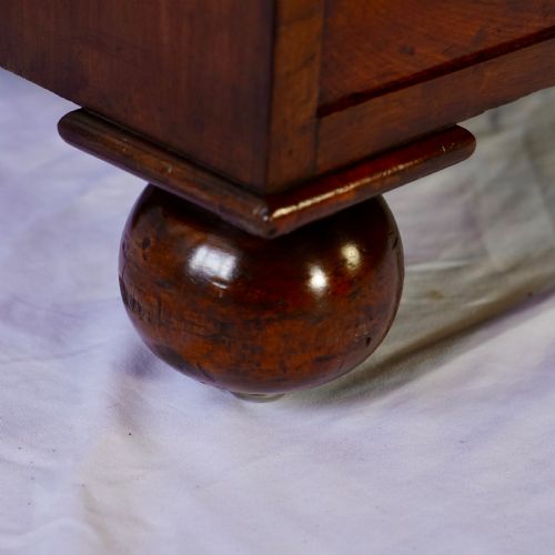 RARE REGENCY MAHOGANY CIRCULAR TAMBOUR LINEN PRESS CABINET - ADDITIONAL PHOTO 14