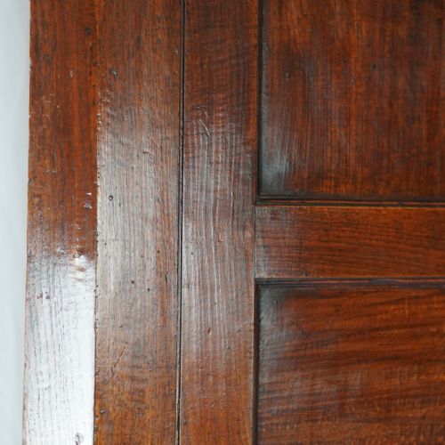 LARGE GEORGE II OAK DOUBLE FLOORSTANDING CORNER CUPBOARD - ADDITIONAL PHOTO 24
