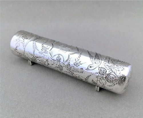 An Exquisite Victorian Silver Scent and Vinaigrette