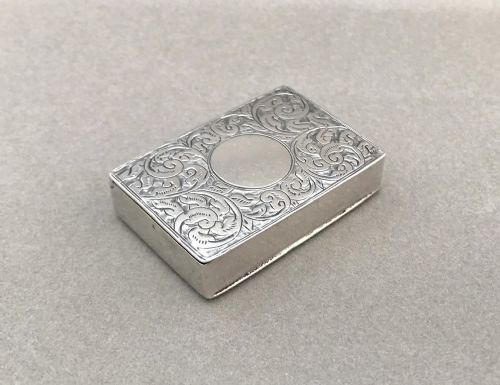 A Wonderful Victorian Silver Snuff Box