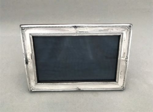 fig 1. A pair of First World War silver landscape photo frames