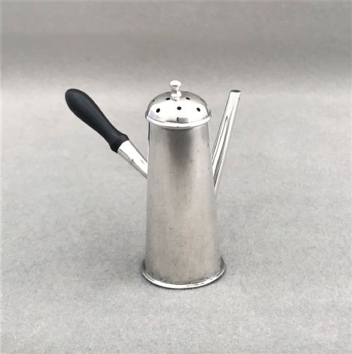 fig 1. A charming novelty silver chocolate pot pepperette