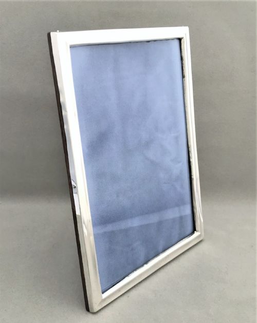 An Attractive and Useful Large Silver Photo Frame