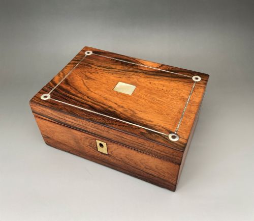 A Gorgeous William IV Jewel/sewing Box