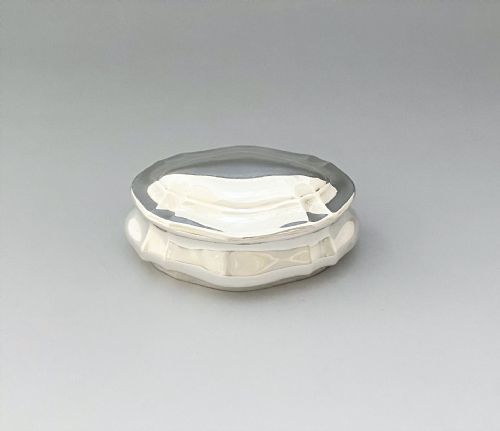 A Delightful Victorian Silver Trinket Box