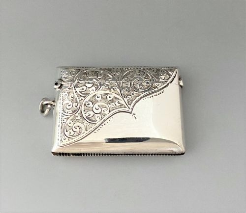 A Gorgeous Edwardian Silver Vesta