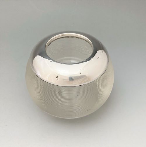 fig 1. A very large silver mounted match striker