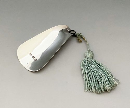 A Fine 1930'S Silver Shoe Horn