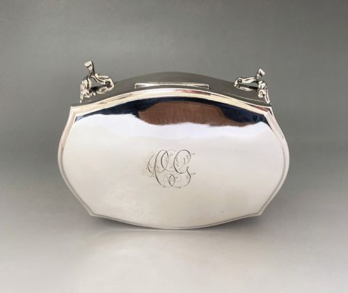 AN ATTRACTIVE AND GOOD SIZED SILVER JEWEL TRINKET BOX - ADDITIONAL PHOTO 6