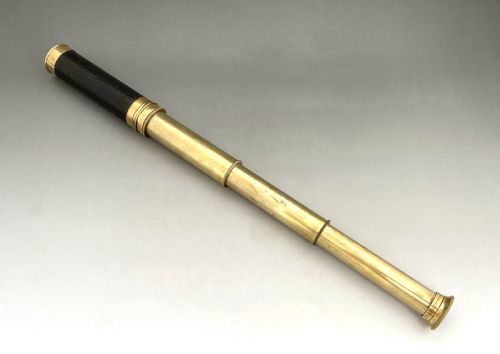 A Good Late Victorian Three Draw Telescope