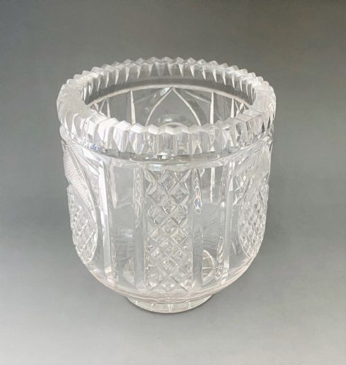 fig 1. A gorgeous Georgian cut glass tea caddy bowl