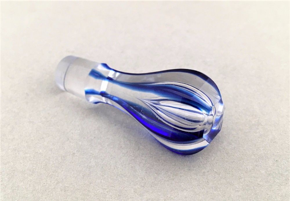 A wonderful cut through French scent bottle View VI