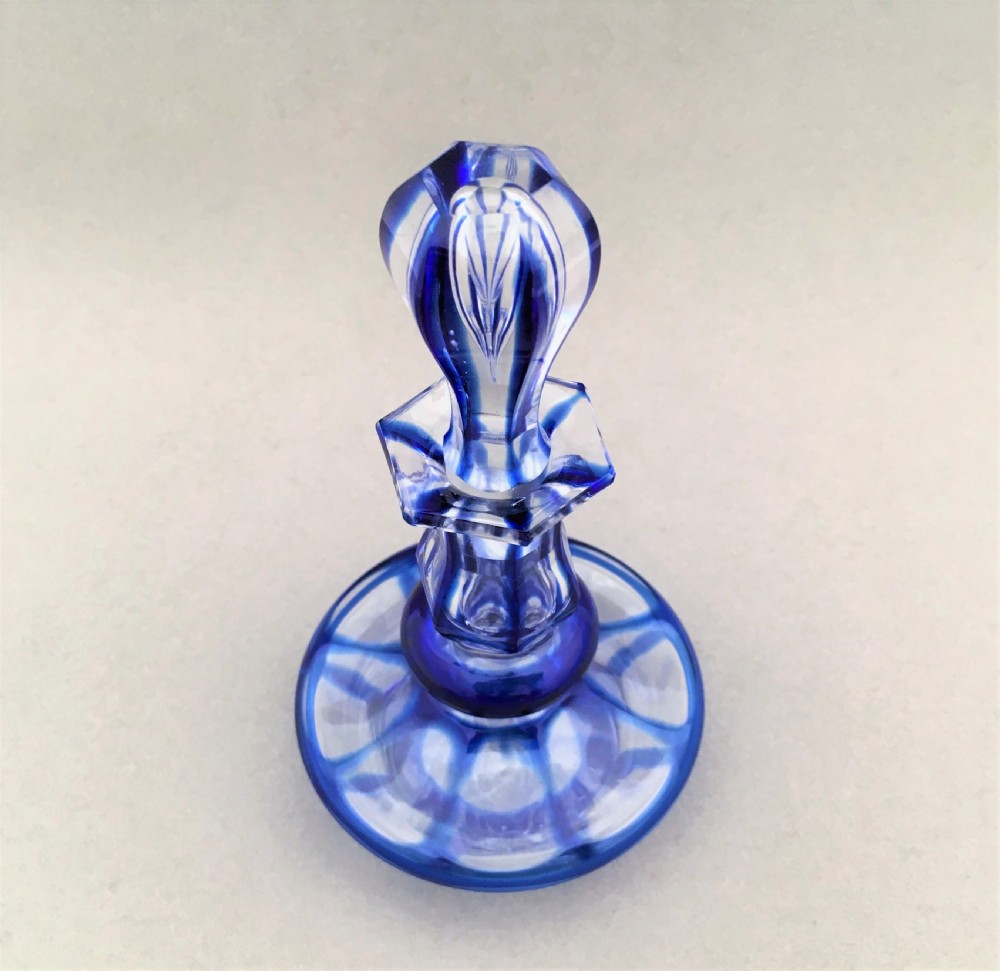 A wonderful cut through French scent bottle View III