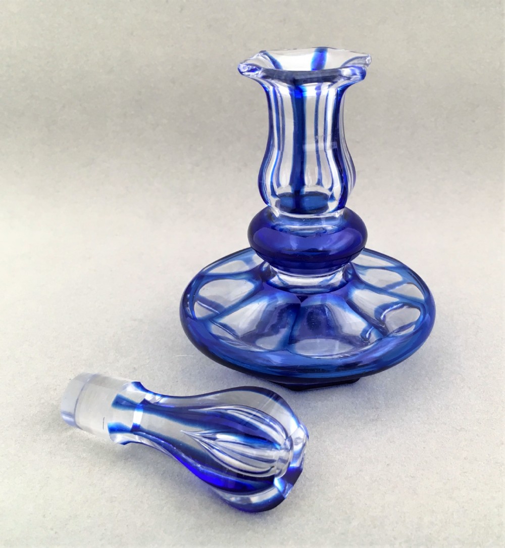 A wonderful cut through French scent bottle View VII