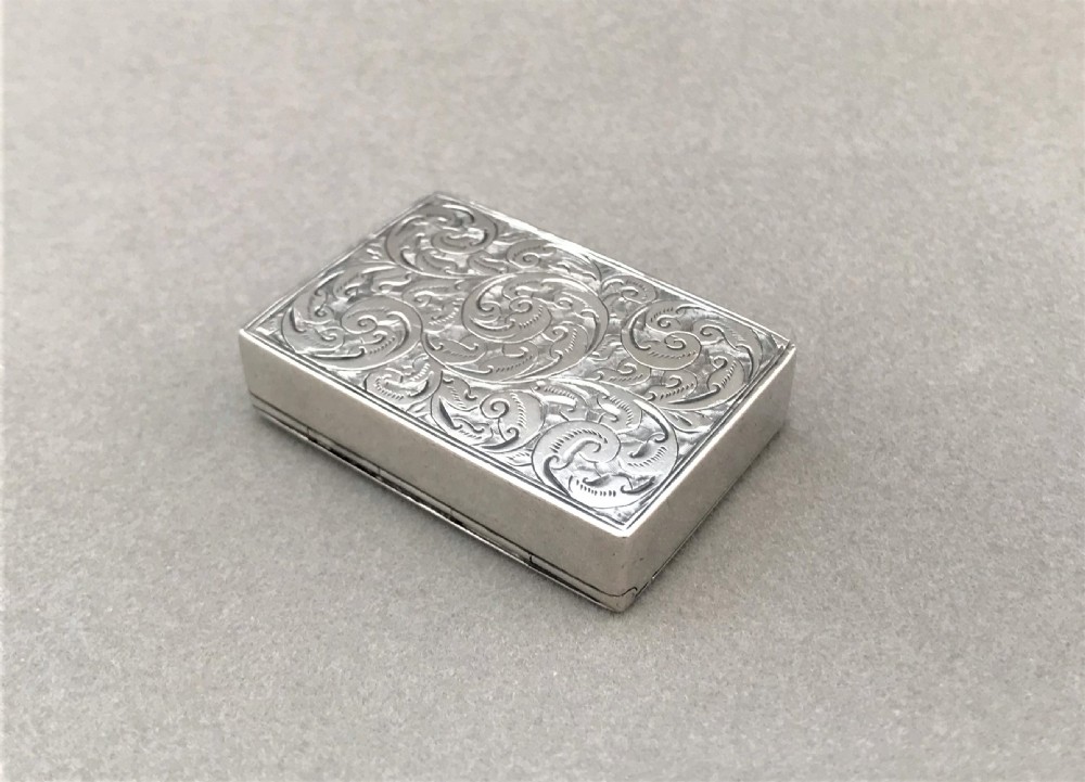 A wonderful Victorian silver snuff box View IV