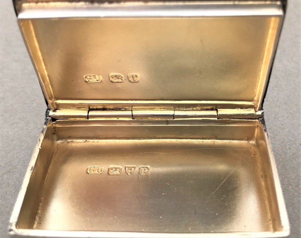 A wonderful Victorian silver snuff box View VI