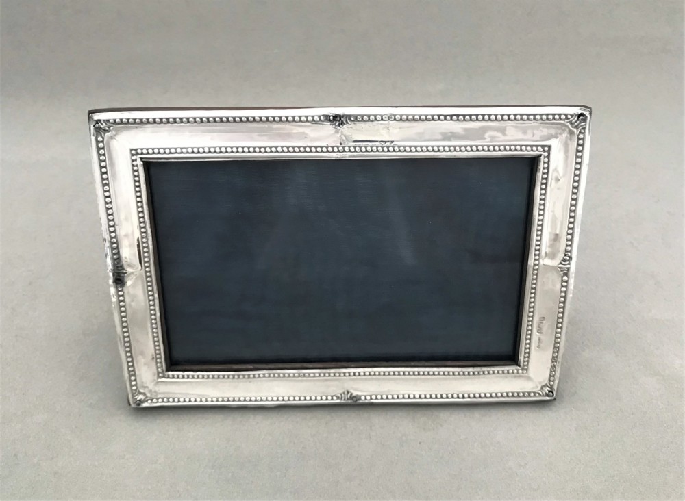 A pair of First World War silver landscape photo frames View II