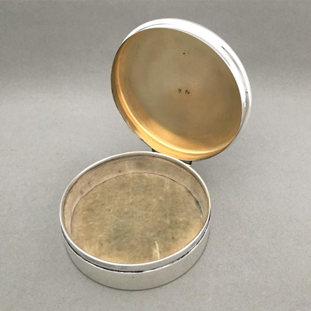 A superb all silver & guilloche enamel jewel box View IV