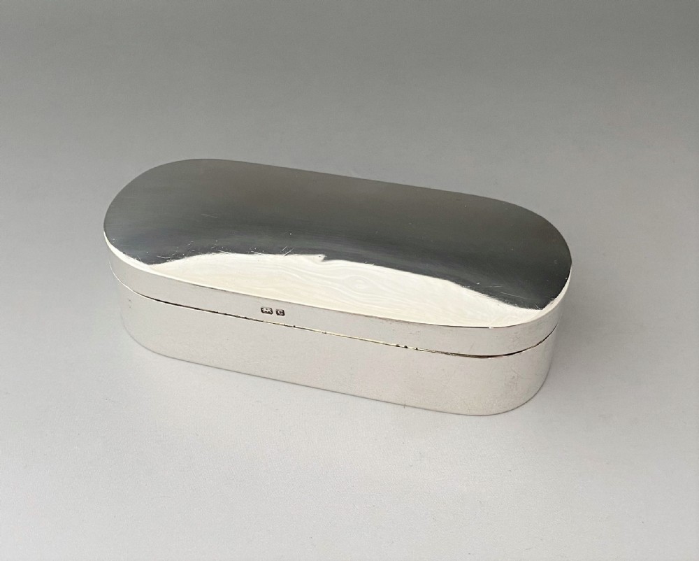 A superb Chester silver Edwardian ring box