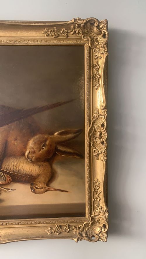 A WONDERFUL PAINTING OF DEAD GAME - ADDITIONAL PHOTO 2