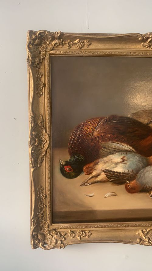A WONDERFUL PAINTING OF DEAD GAME - ADDITIONAL PHOTO 4
