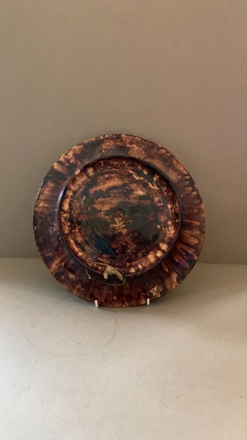 AN ANTIQUE PALISSEY CHARGER - ADDITIONAL PHOTO 3