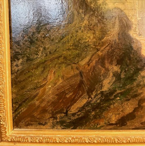 A 19THC OIL ON CANVAS BY JOSEPH HORLOR 1809 1887 - ADDITIONAL PHOTO 4