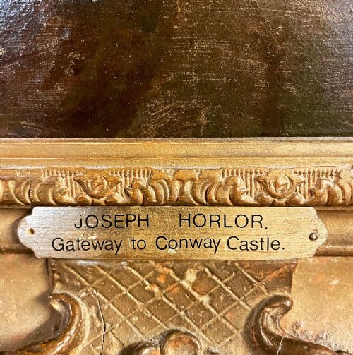 A 19THC OIL ON CANVAS BY JOSEPH HORLOR 1809 1887 - ADDITIONAL PHOTO 5