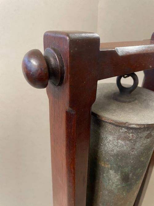 AN ANTIQUE WW 1 TABLE GONG - ADDITIONAL PHOTO 2