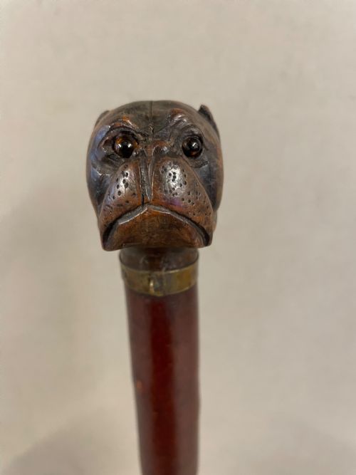 AN ANTIQUE FOLK ART TREEN PAGE TURNER - ADDITIONAL PHOTO 1