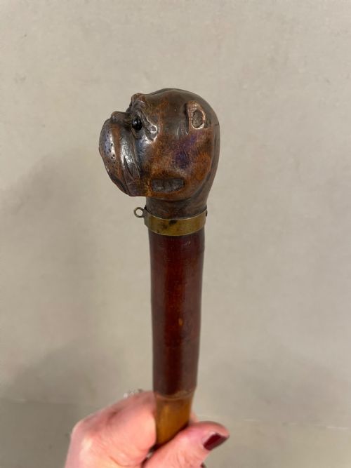 AN ANTIQUE FOLK ART TREEN PAGE TURNER - ADDITIONAL PHOTO 2