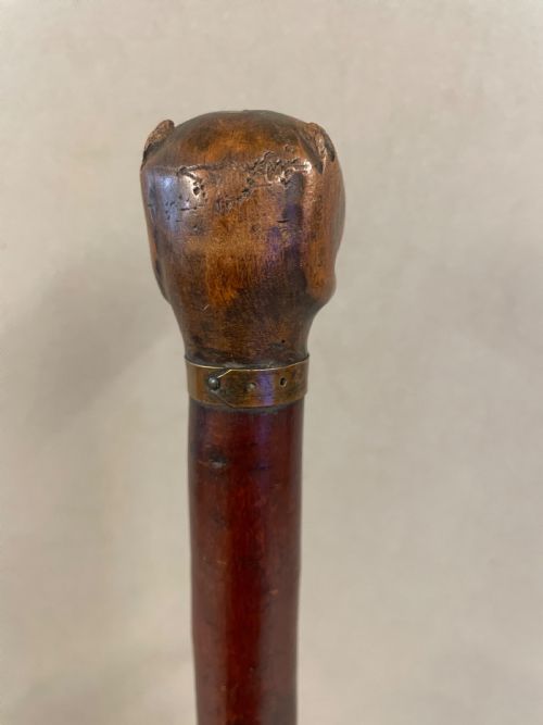 AN ANTIQUE FOLK ART TREEN PAGE TURNER - ADDITIONAL PHOTO 6