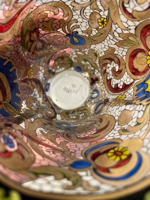 AN ANTIQUE JULIUS MULHAUS CO VASE - ADDITIONAL PHOTO 5