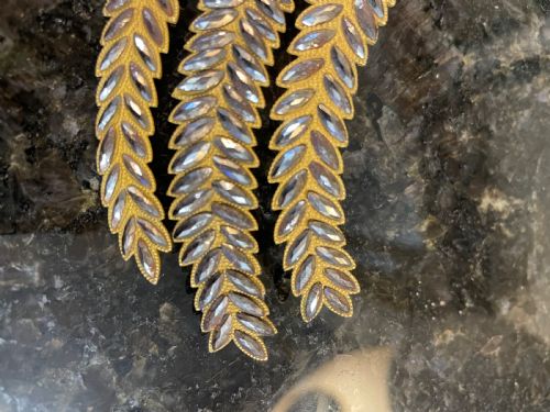 AN ANTIQUE CUT STEEL BROOCH - ADDITIONAL PHOTO 3
