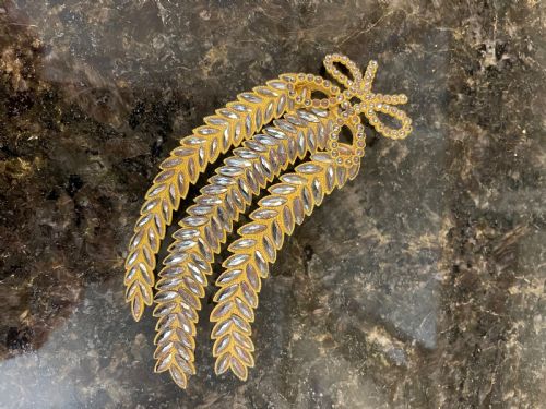 AN ANTIQUE CUT STEEL BROOCH - ADDITIONAL PHOTO 8