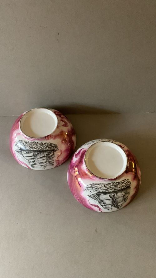 A PAIR OF 19THC SUNDERLAND LUSTRE BOWLS - ADDITIONAL PHOTO 5